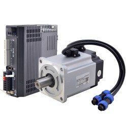 Serie T6 750W Kit Servomotor de CA T6-RS750H2B3-M17S 3000rpm IP65 2,39Nm con Freno y Codificador de 17 Bits
